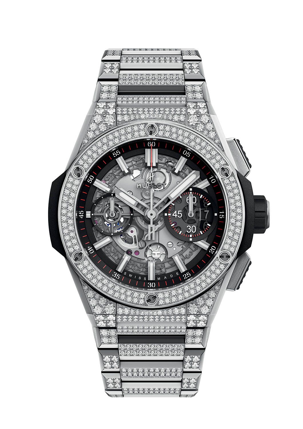 Đồng hồ Hublot Big Bang với dây tích hợp