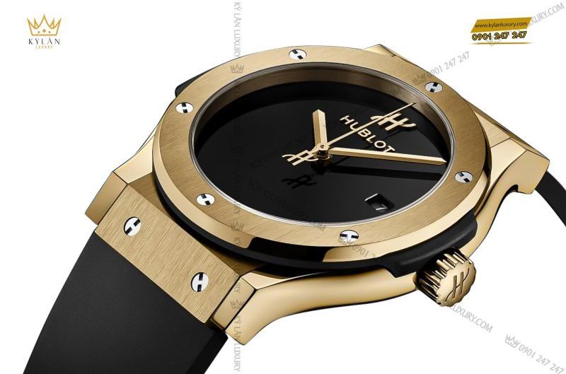 Kỳ Lân Luxury dong ho hublot classic fusion yellow gold 42mm 542 vx 1230 rx mdm 3 1 1 Đồng Hồ Hublot Classic Fusion Yellow Gold 42mm - 542.VX.1230.RX.MDM