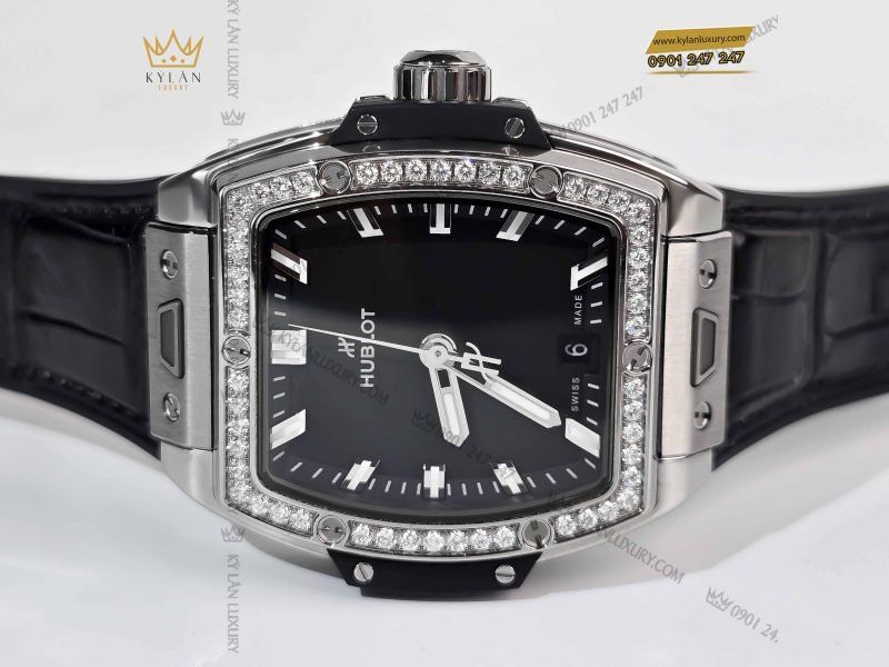 Kỳ Lân Luxury dong ho hublot spirit of big bang titanium diamonds 39mm 4 scaled 1 Đồng hồ Hublot Spirit Of Big Bang Titanium Diamonds 39mm