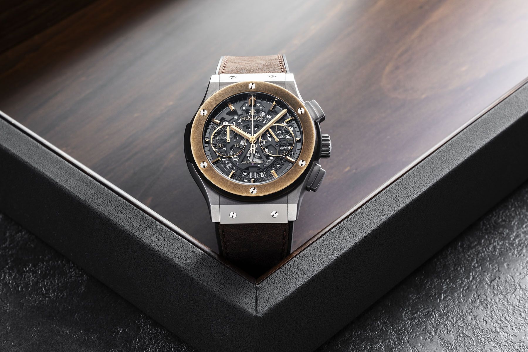 Hublot x The Rake, Aerofusion Chronograph "Molon Labe”