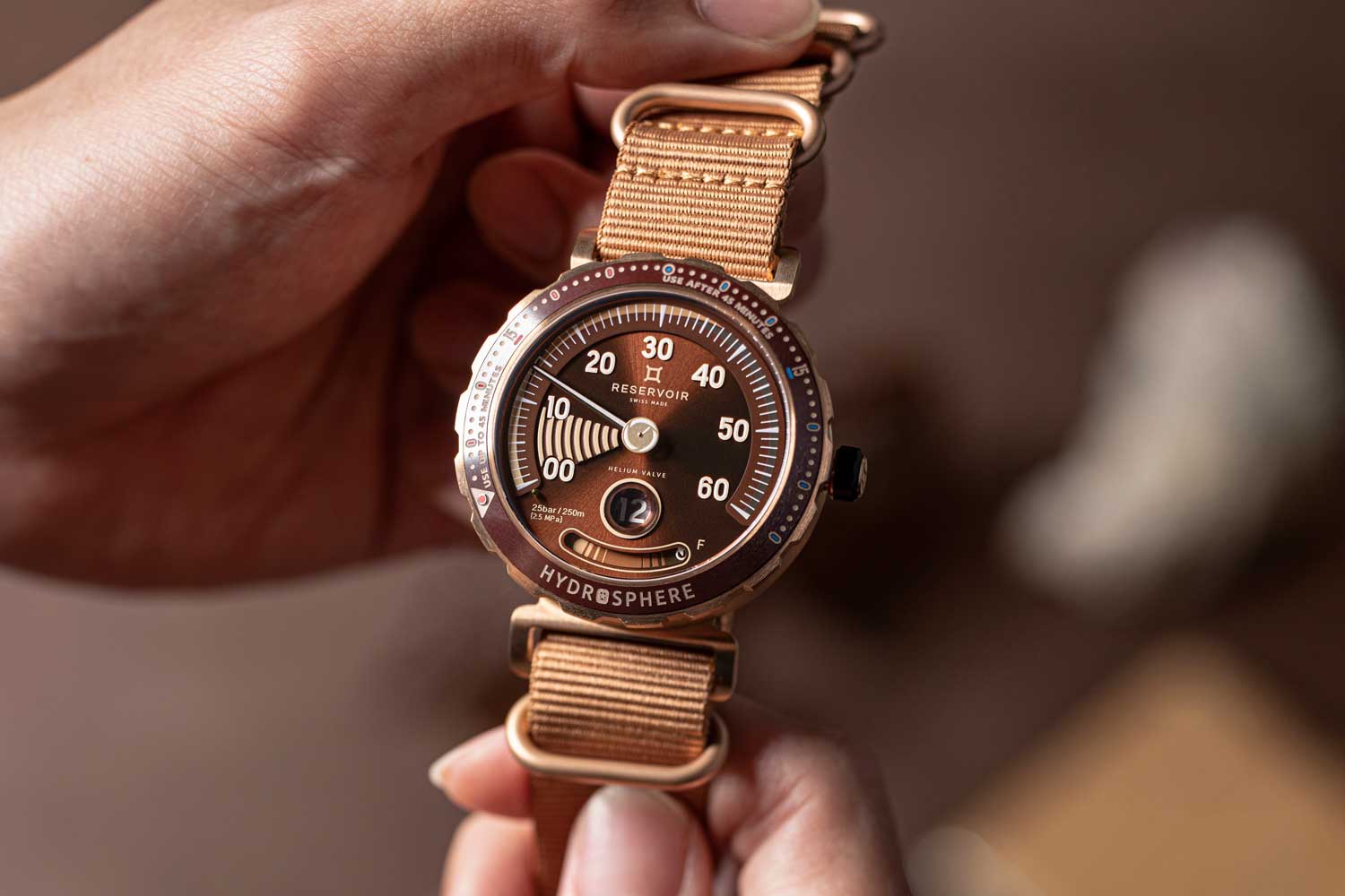 Đồng hồ Hydrosphere Bronze “Phiên bản Maldives”