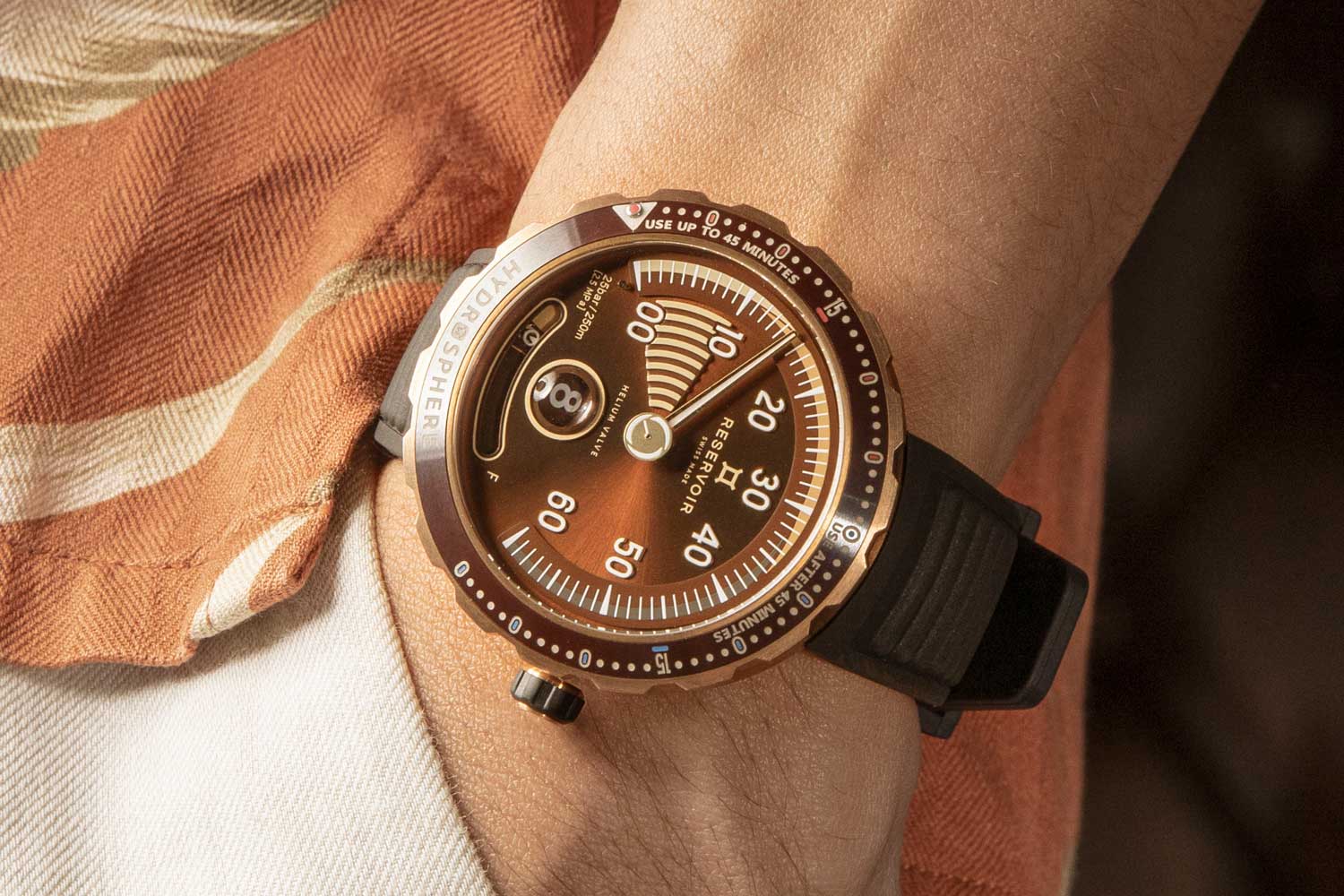 Kỳ Lân Luxury dong ho hydrosphere bronze phien ban maldives 5 Đồng hồ Hydrosphere Bronze “Phiên bản Maldives”