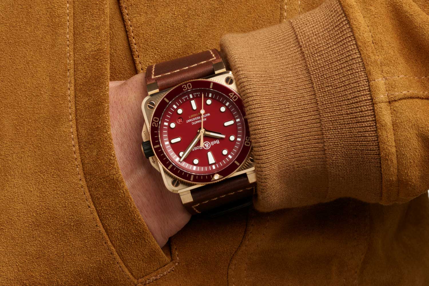 Đồng hồ lặn Bell & Ross Diver Red Bronze