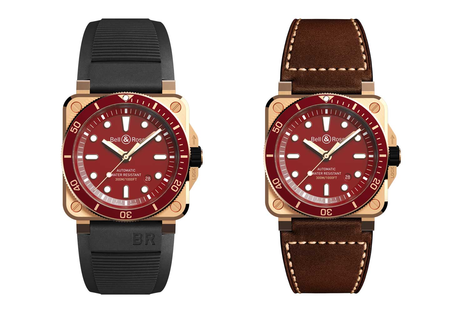 Đồng hồ lặn Bell & Ross Diver Red Bronze