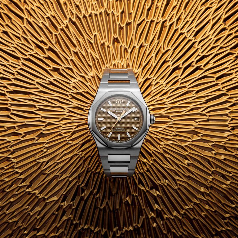 Kỳ Lân Luxury dong ho laureato 38 mm copper 2 1 Đồng hồ Laureato 38 mm Copper