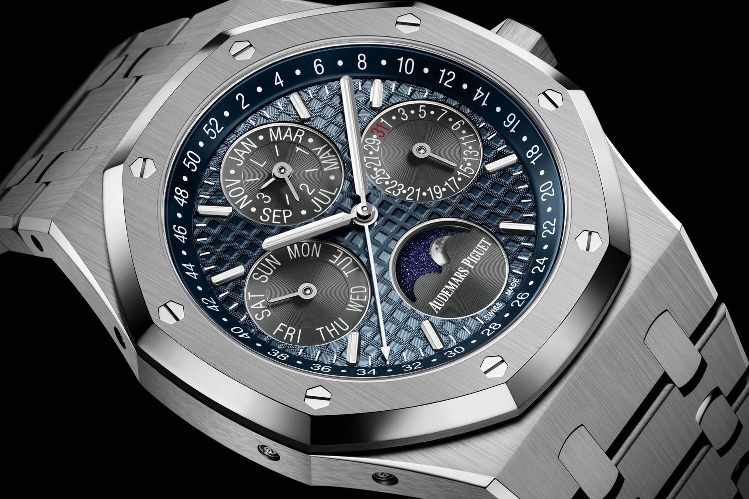 Kỳ Lân Luxury dong ho lich van nien royal oak titanium 2021 1 jpeg Đồng hồ Lịch vạn niên Royal Oak Titanium 2021