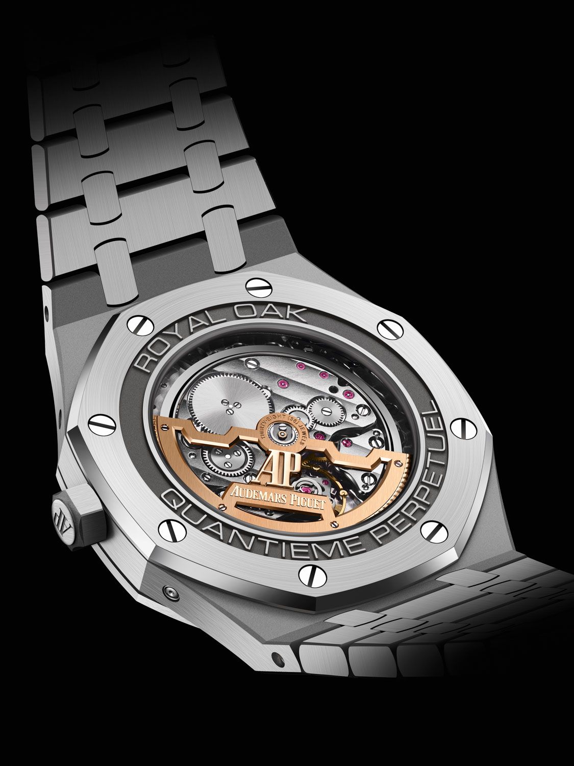 Đồng hồ Lịch vạn niên Royal Oak Titanium 2021