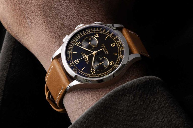 Kỳ Lân Luxury dong ho longines record heritage 1 1 Đồng hồ Longines Record Heritage