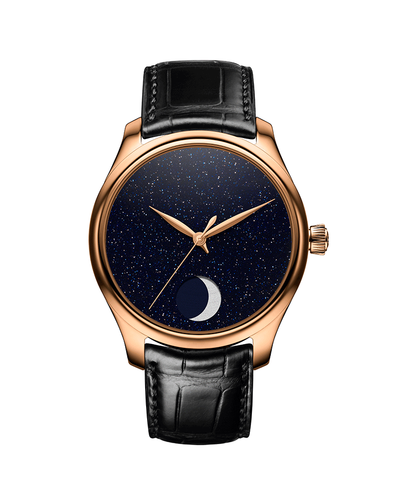 Đồng hồ Mặt trăng của H. Moser & Cie Endeavour cực đơn giản