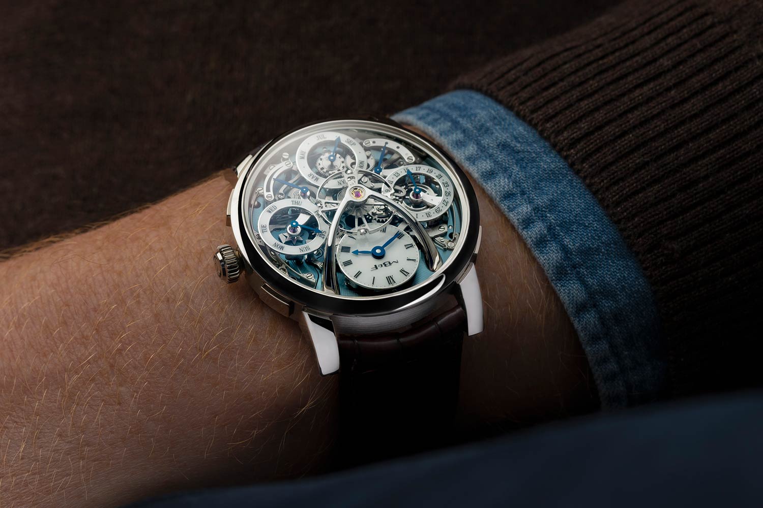 Đồng hồ MB&F Legacy Machine Perpetual trong Palladium