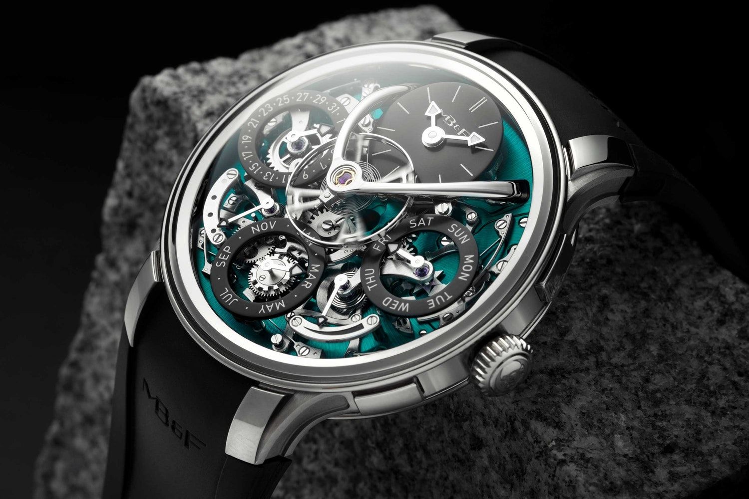Đồng hồ MB&F LM Perpetual EVO bằng Titanium