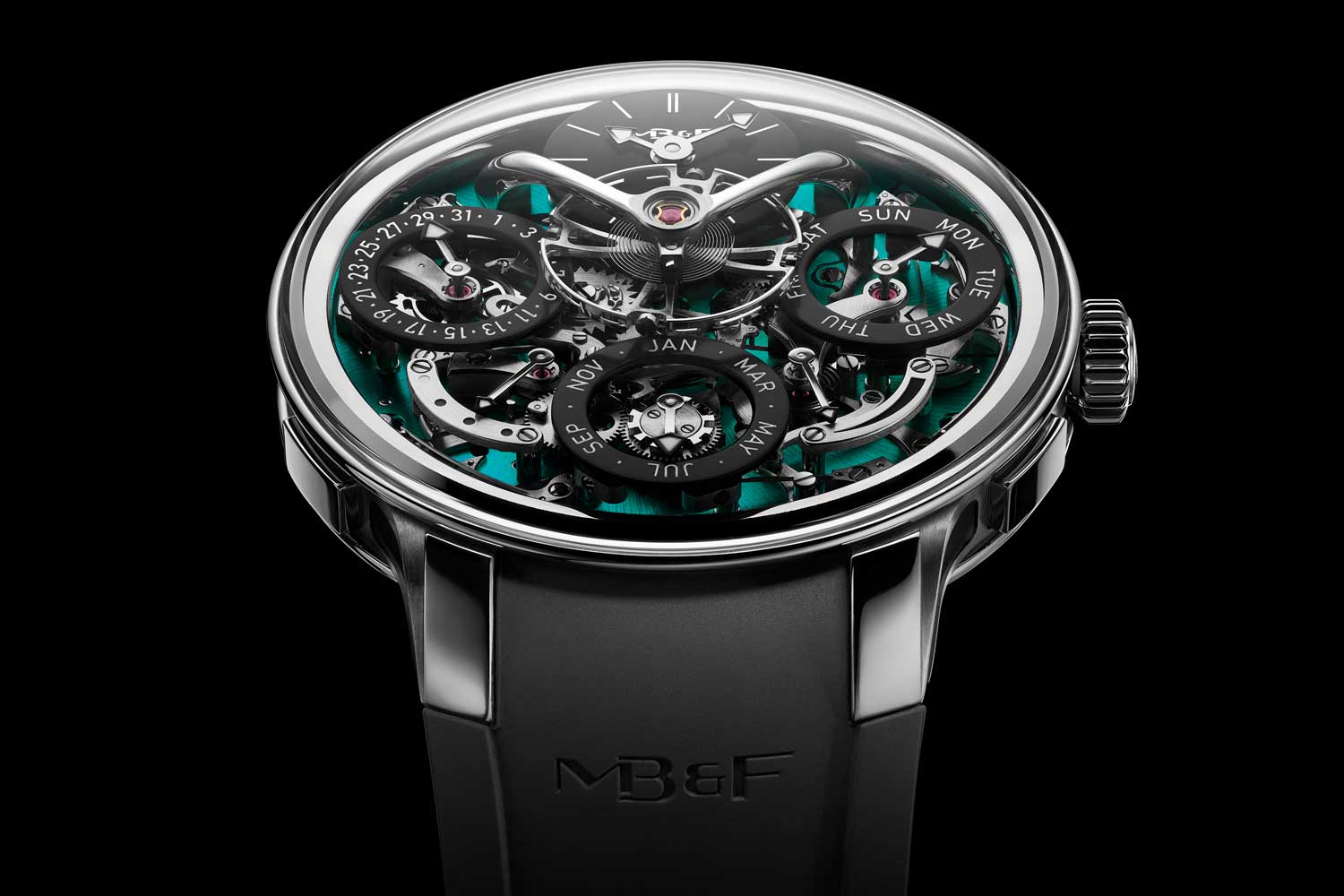 Đồng hồ MB&F LM Perpetual EVO bằng Titanium