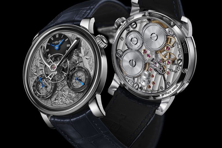 Kỳ Lân Luxury dong ho mb f x eddy jaquet legacy machine split escapement 5 Đồng hồ MB&F x Eddy Jaquet Legacy Machine Split Escapement