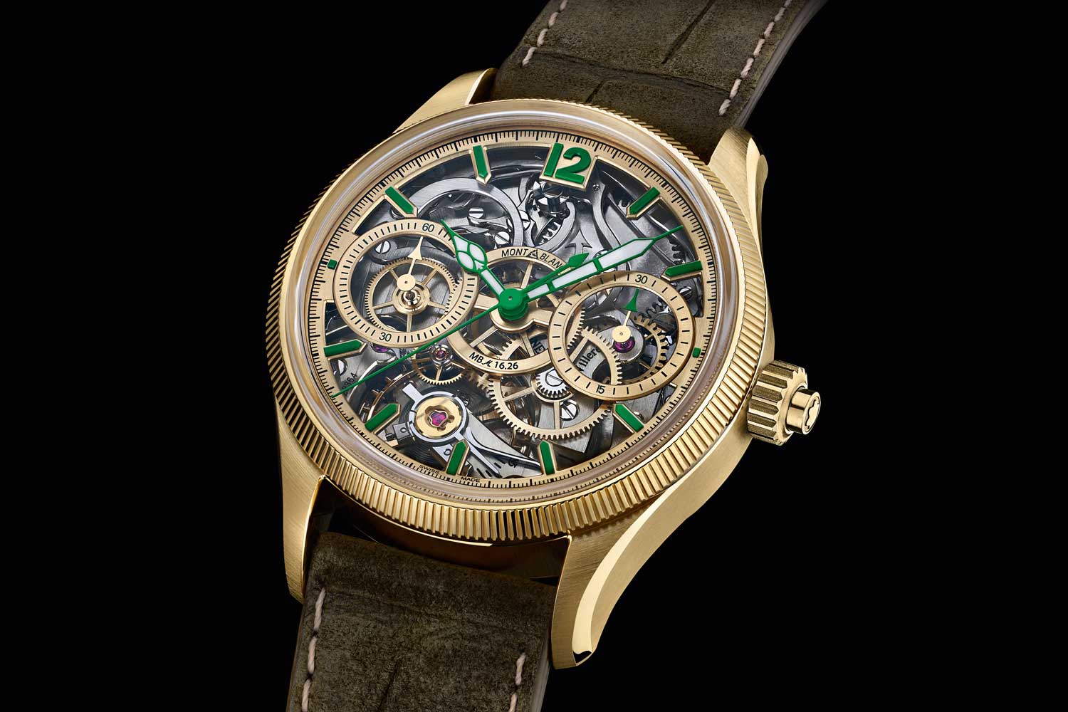 Đồng hồ Montblanc 1858 GMT và Secret Minerva Monopusher