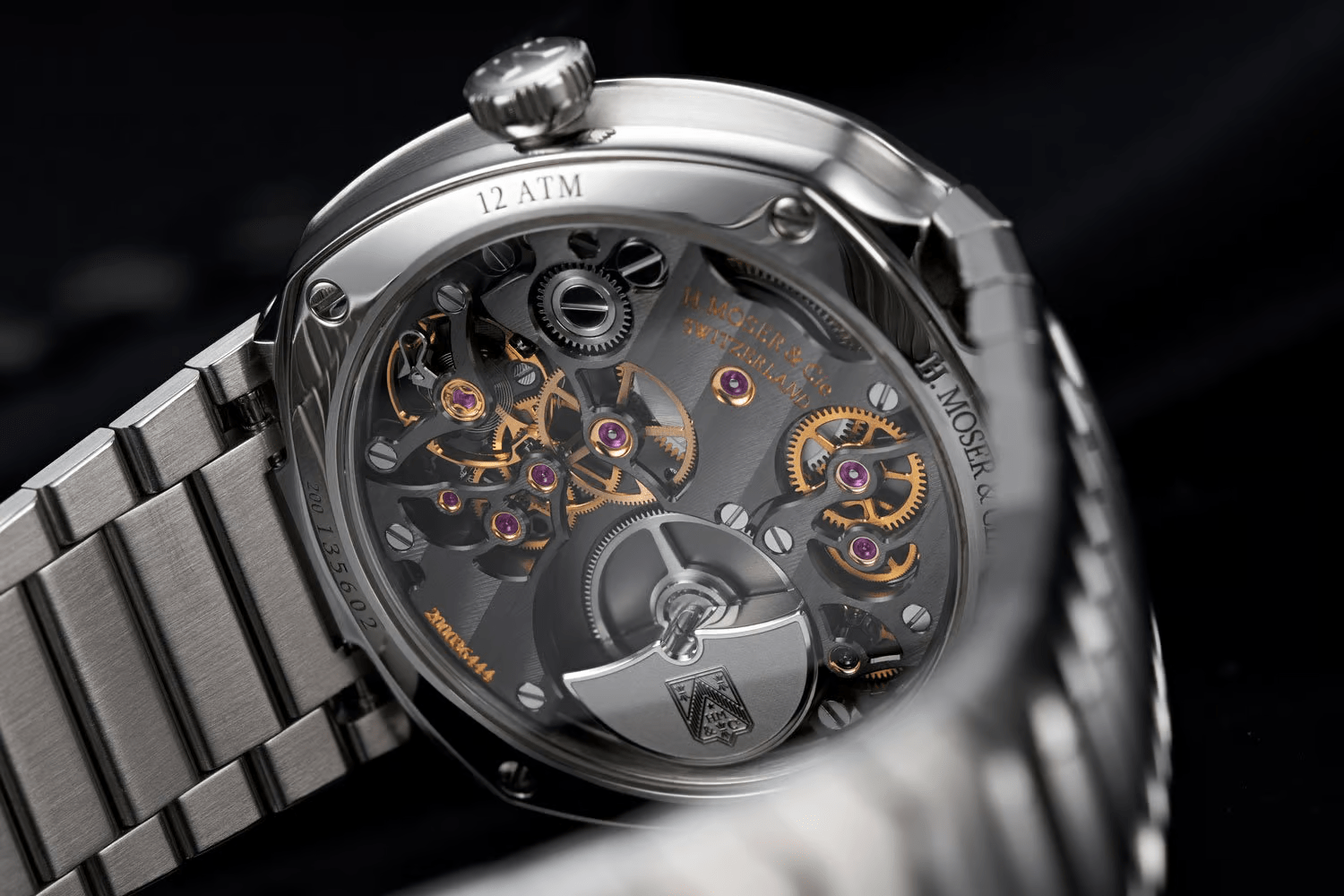 Đồng hồ H. Moser & Cie. Streamliner Small Seconds Blue Men