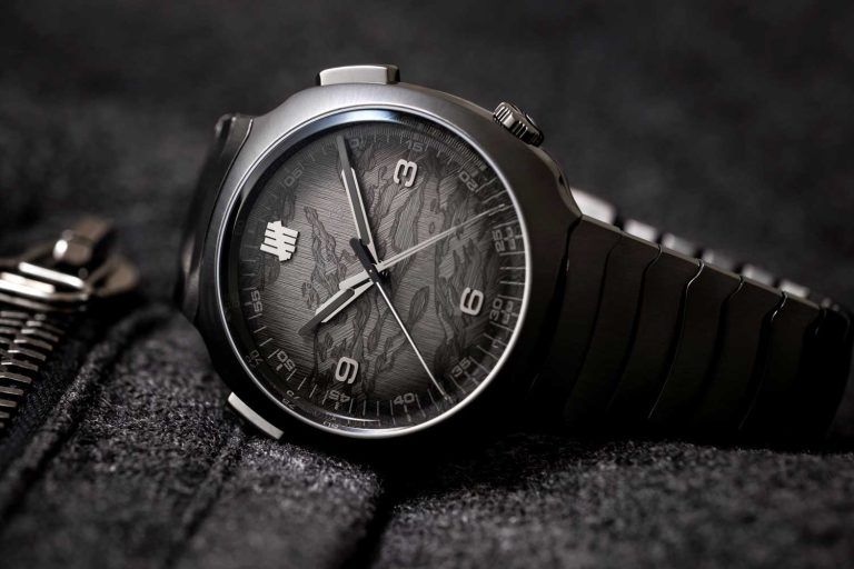 Kỳ Lân Luxury dong ho moser x undefeated streamliner chronograph 4 Đồng hồ Moser x UNDEFEATED Streamliner Chronograph