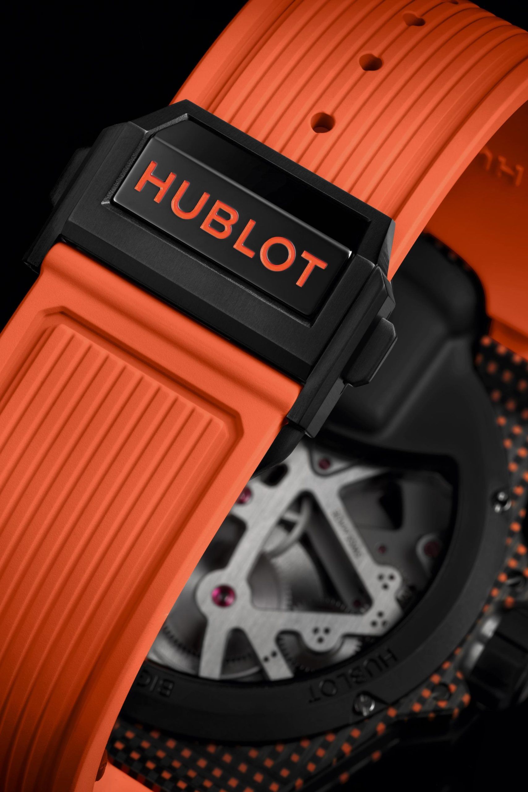 Đồng hồ MP-09 Hublot Tourbillon Bi-Axis Oranger 3D Carbon