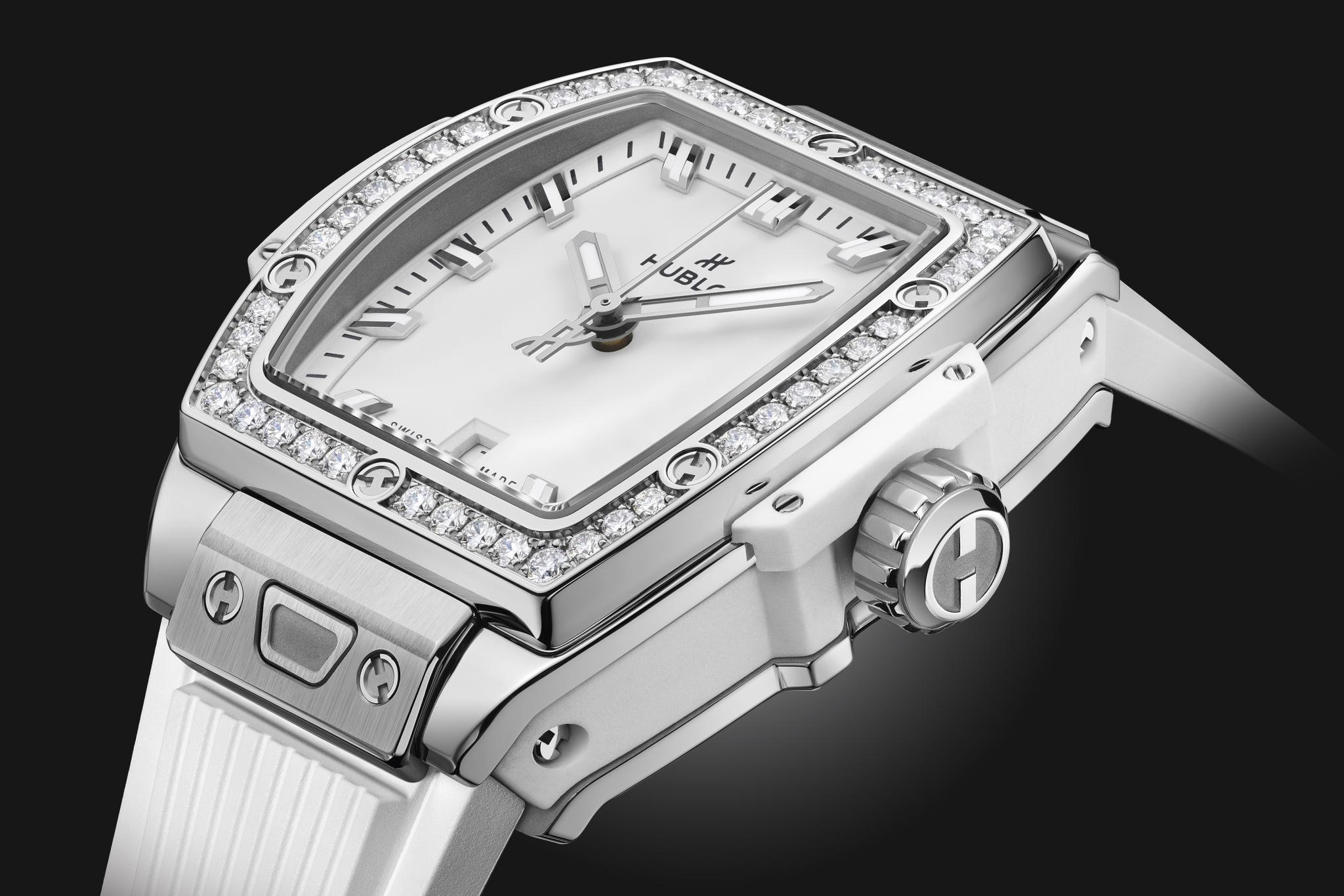  Đồng hồ Spirit Of Big Bang Steel White Diamonds 32mm