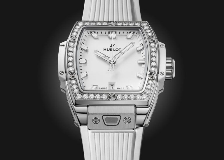 Kỳ Lân Luxury dong ho nu spirit of big bang steel white diamonds 32 mm ky lan 4 Đồng hồ Spirit Of Big Bang Steel White Diamonds 32mm