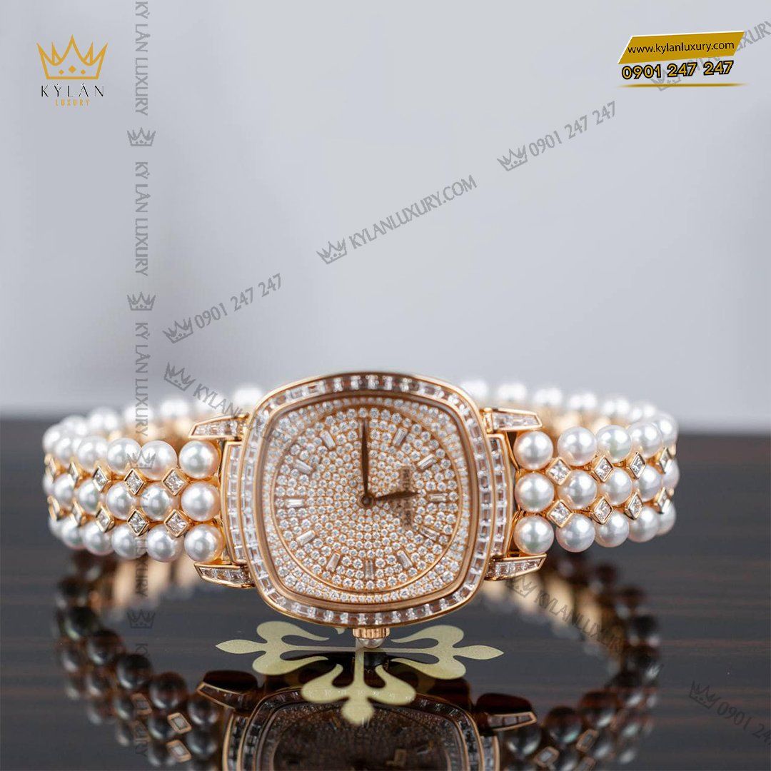 Kỳ Lân Luxury dong ho patek philippe gondolo haute joaillerie diamond pearl 7042100r 010 10 Đồng hồ Patek Philippe Gondolo Haute Joaillerie Diamond & Pearl 7042/100R-010