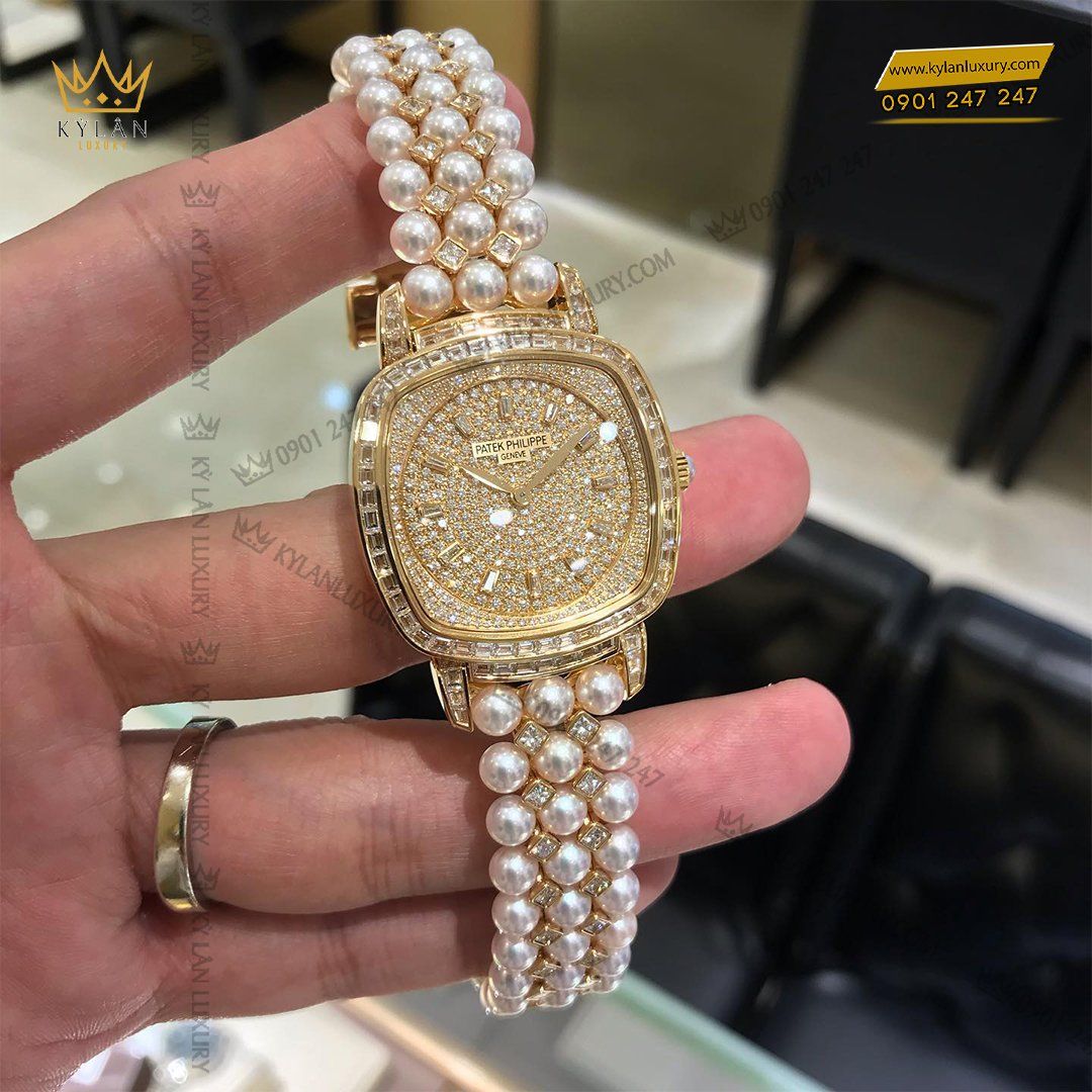 Kỳ Lân Luxury dong ho patek philippe gondolo haute joaillerie diamond pearl 7042100r 010 5 Đồng hồ Patek Philippe Gondolo Haute Joaillerie Diamond & Pearl 7042/100R-010