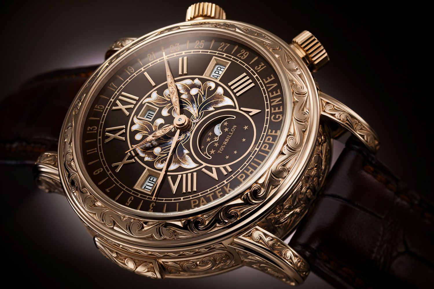 Kỳ Lân Luxury dong ho patek philippe sky moon 6002r 001 7 jpeg Đồng hồ Patek Philippe Sky Moon 6002R-001