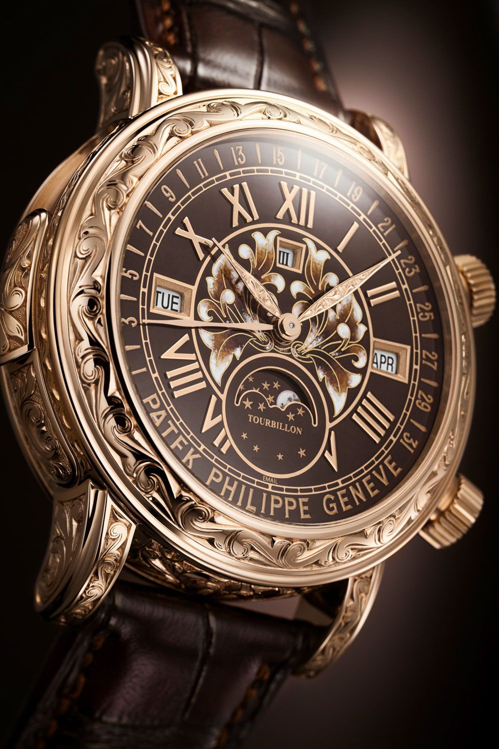 Đồng hồ Patek Philippe Sky Moon Tourbillon Haut Artisanat