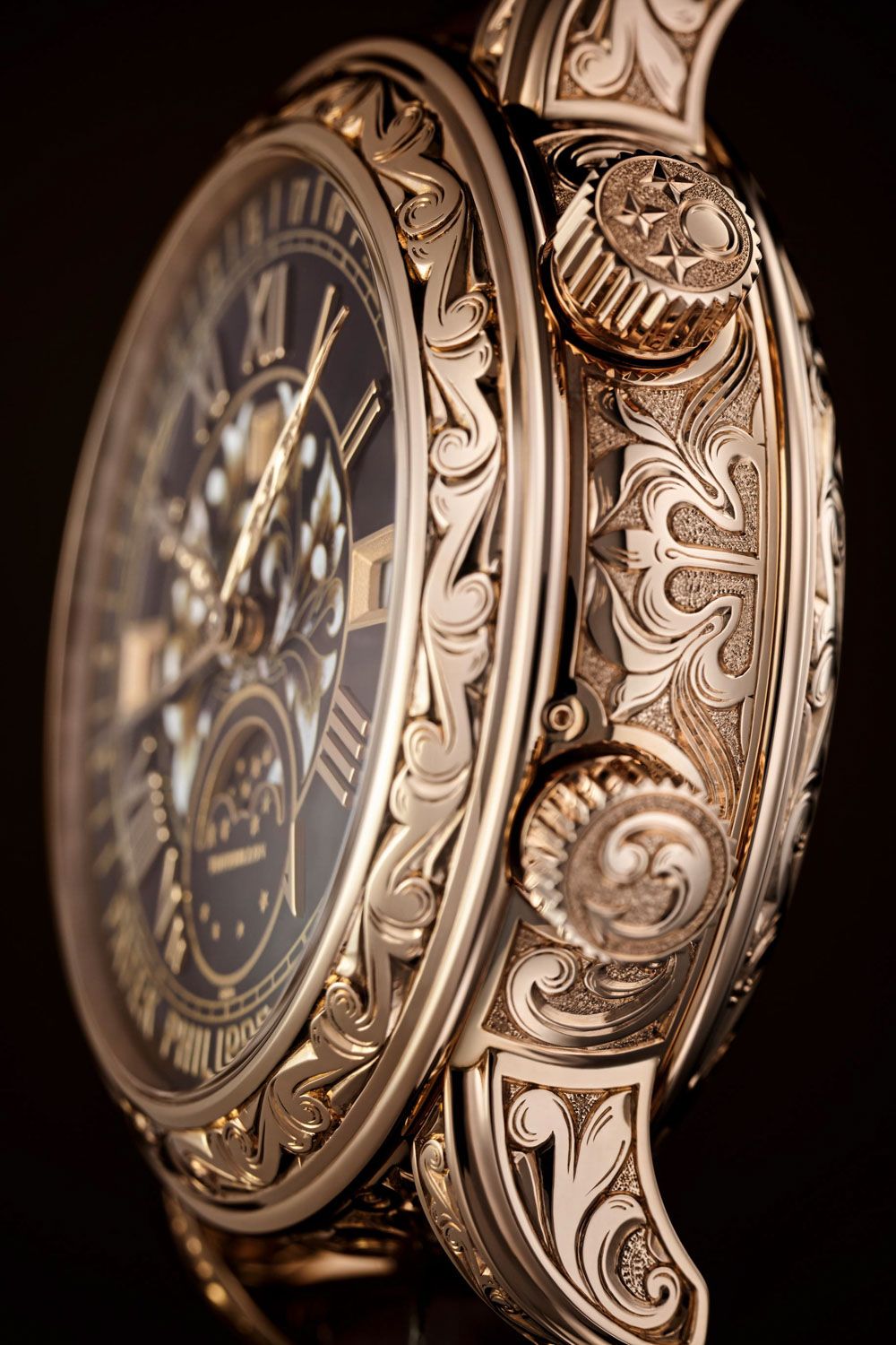 Đồng hồ Patek Philippe Sky Moon Tourbillon Haut Artisanat