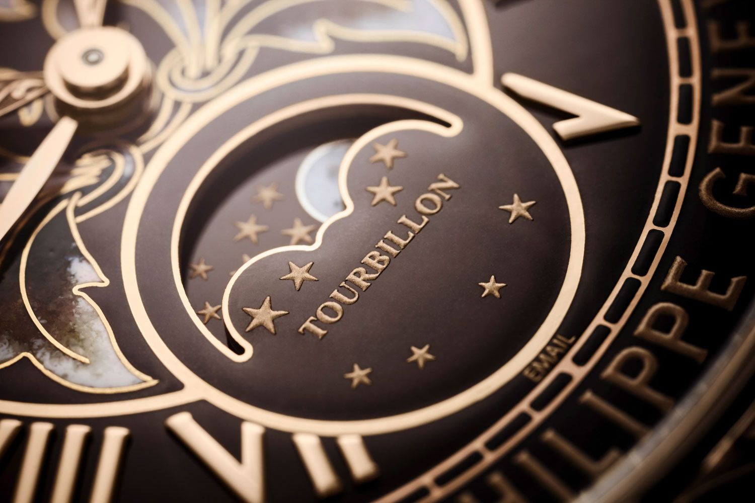 Đồng hồ Patek Philippe Sky Moon Tourbillon Haut Artisanat