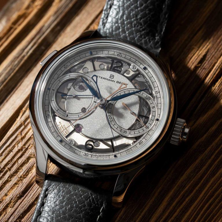 Kỳ Lân Luxury dong ho petermann bedat monopusher chronograph split seconds petremann bedat chronograph 6 Đồng hồ Petermann Bédat bấm giờ chia giây một nút 2941