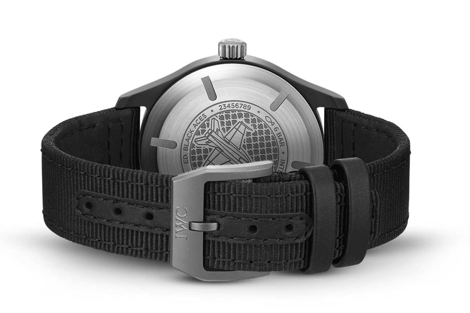Đồng hồ phi công IWC 41 Black Aces