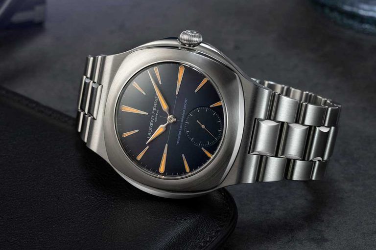 Kỳ Lân Luxury dong ho phong cach co dien laurent ferrier grand sport tourbillon with steel bracelet 1 Đồng hồ phong cách cổ điển Laurent Ferrier Grand Sport Tourbillon with Steel Bracelet