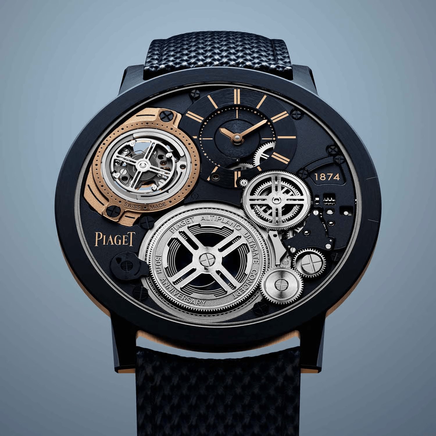 Kỳ Lân Luxury dong ho piaget watches wonders 2024 1 Đồng hồ Piaget Wonders Altiplano Ultimate Concept Tourbillon