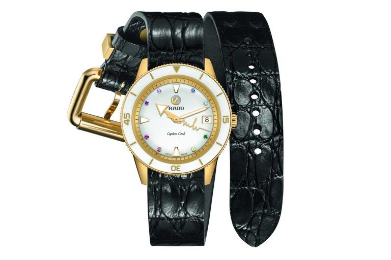 Kỳ Lân Luxury dong ho rado caption cook x marina hoermanseder hearbeat 2 Đồng hồ Rado Captain Cook x Marina Hoermanseder Heartbeat