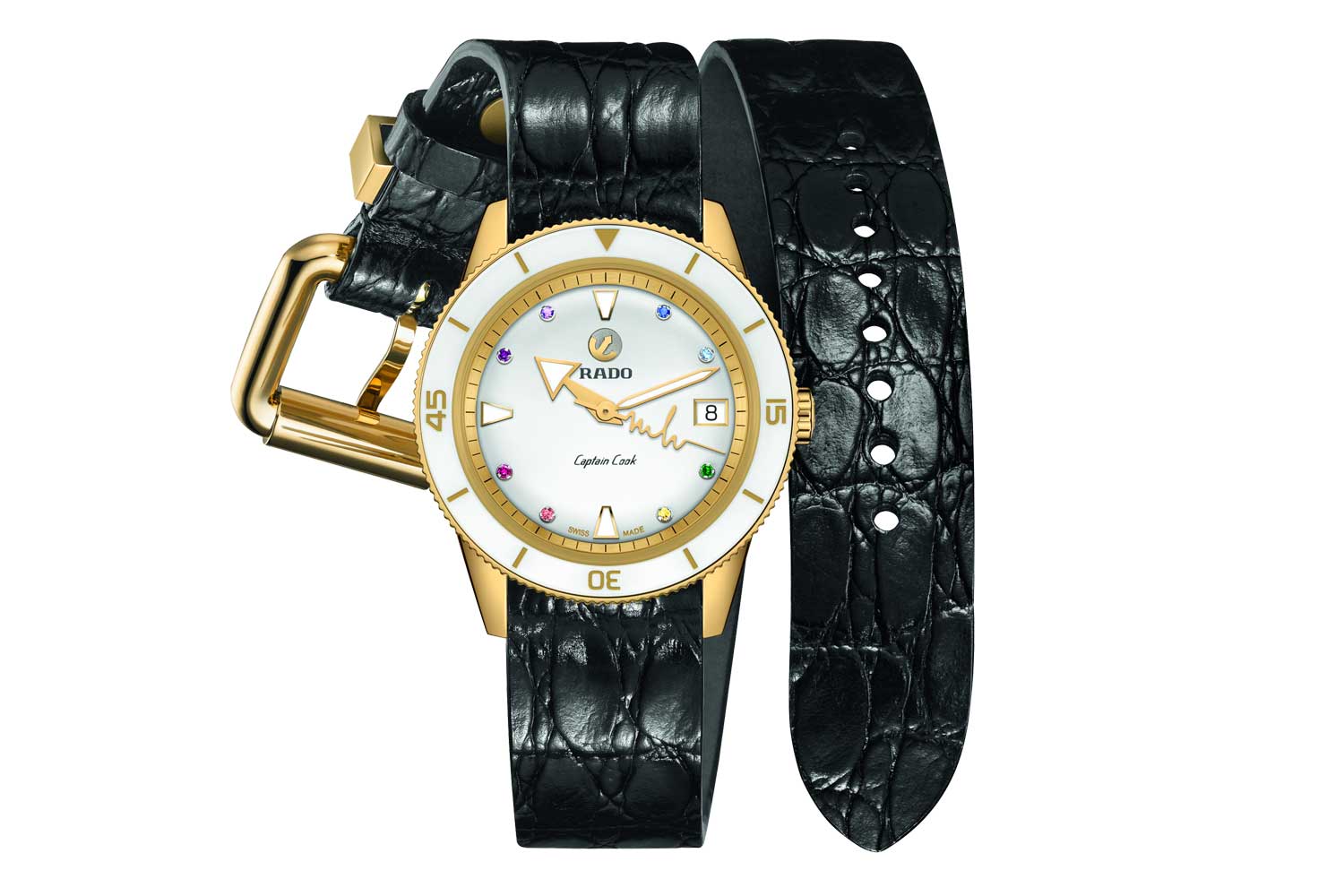Kỳ Lân Luxury dong ho rado caption cook x marina hoermanseder hearbeat 2 Đồng hồ Rado Captain Cook x Marina Hoermanseder Heartbeat