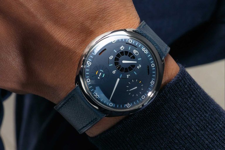 Kỳ Lân Luxury dong ho ressence 2n night blue 6 Đồng hồ Ressence 2N “Night Blue”