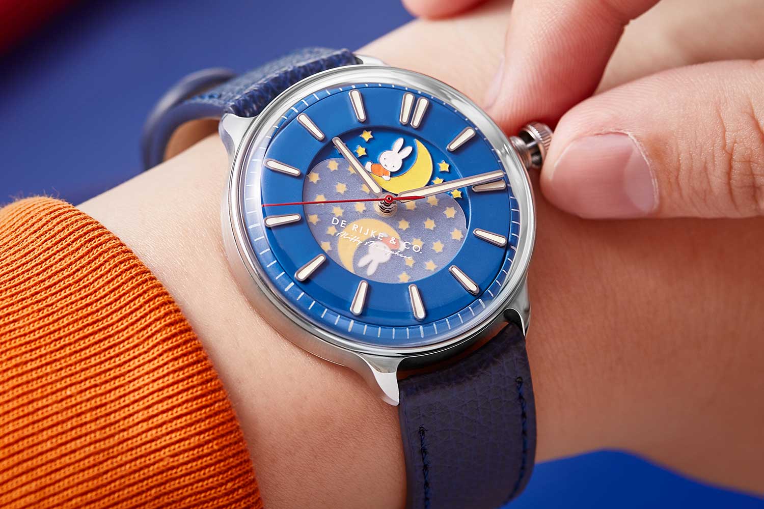 Đồng hồ De Rijke & Co. Miffy Double Moonphase