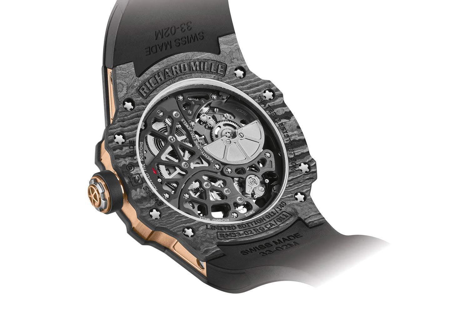 Đồng hồ Richard Mille RM 33-02 Automatic bảng nâng cấp cho chiếc RM 033