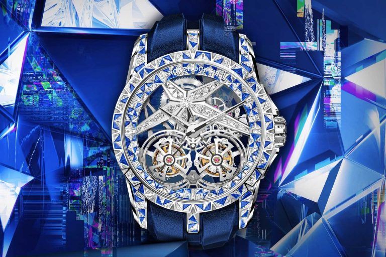 Kỳ Lân Luxury dong ho roger dubuis excalibur superbia 1 Đồng hồ Roger Dubuis Excalibur Superbia với 600 viên kim cương