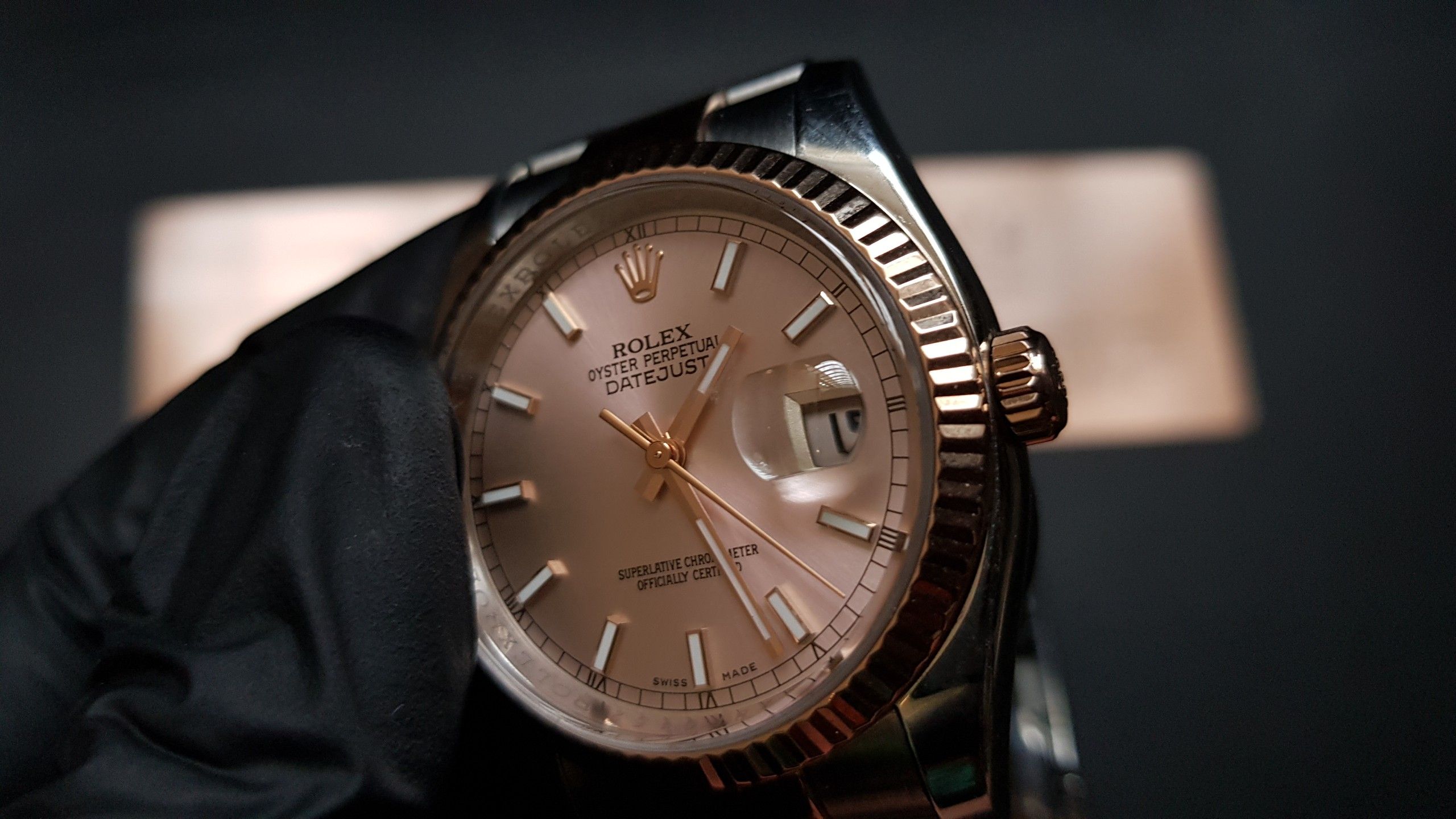 Kỳ Lân Luxury dong ho rolex 116231 coc da quang 25 2 Hướng dẫn quy trình vệ sinh đồng hồ Rolex phiên bản KỲ LÂN LUXURY