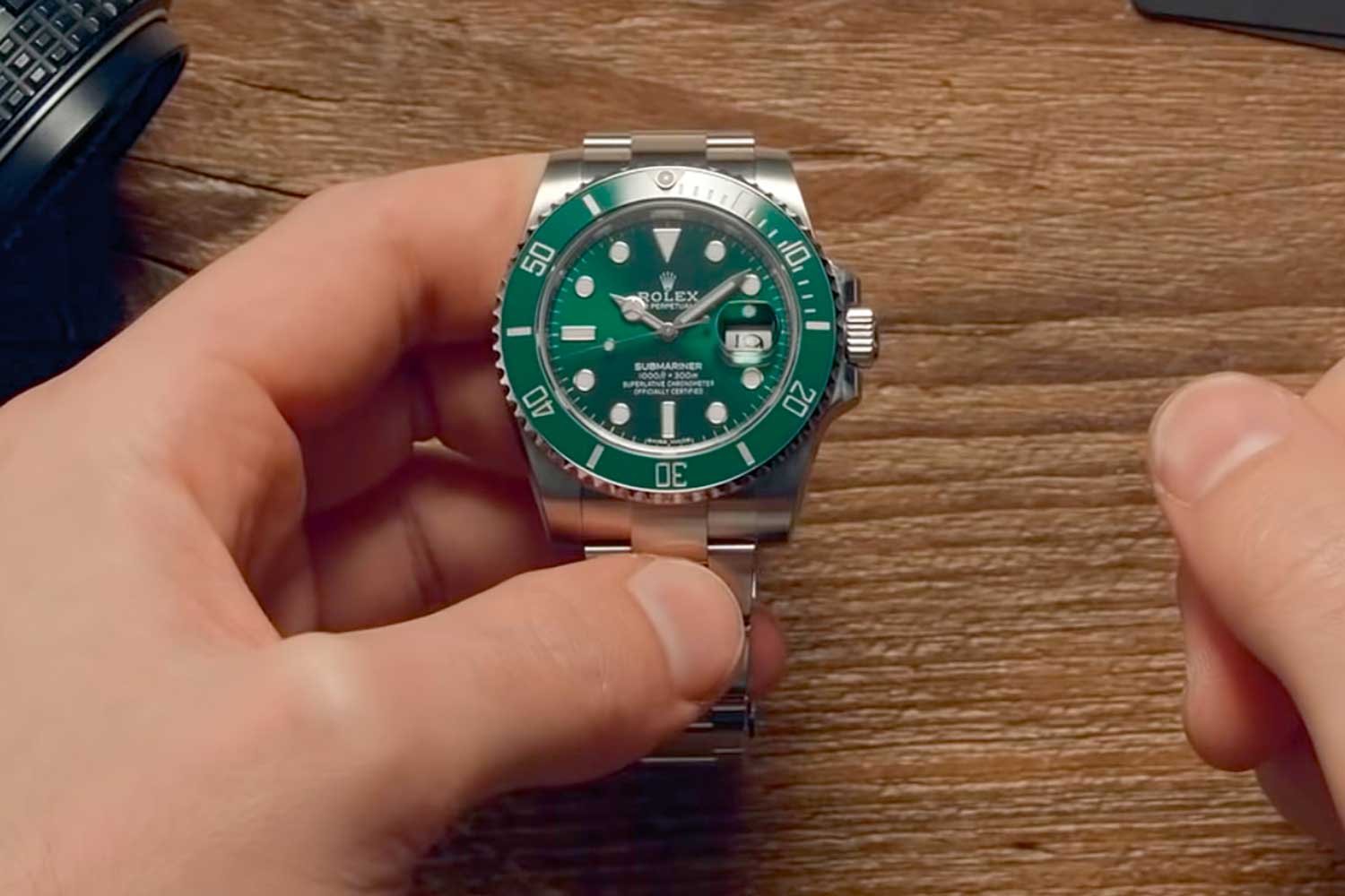 Kỳ Lân Luxury dong ho rolex 116610lv 1 Những chiếc đồng hồ xanh lá cây đầy sực hút