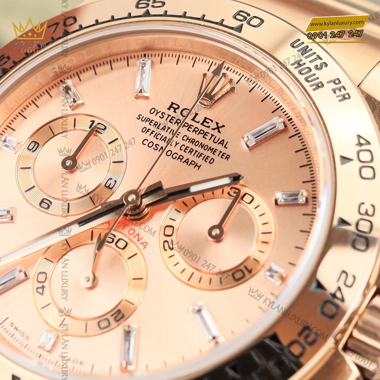 Kỳ Lân Luxury dong ho rolex cosmograph daytona 116505 0012 everose gold 12 Đồng hồ Rolex Cosmograph Daytona 116505-0012 Everose Gold