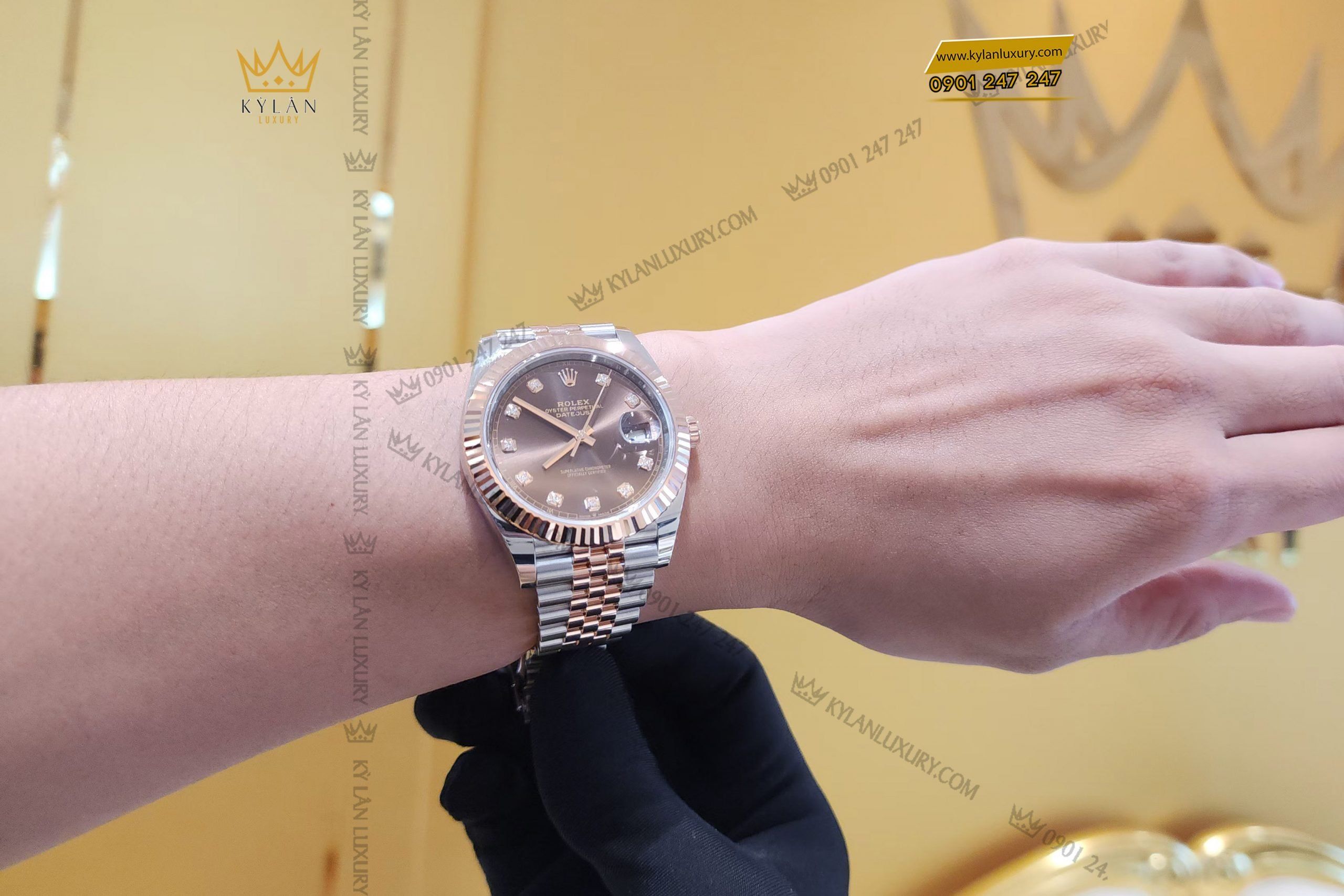 Rolex 126331 Mặt Nâu Chocolate