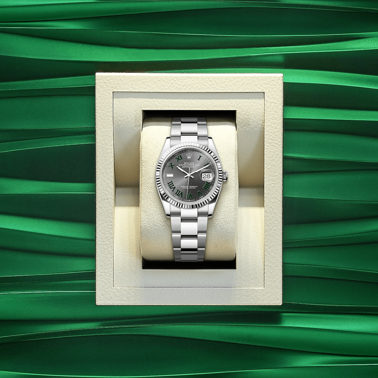 Kỳ Lân Luxury dong ho rolex datejust 36 oyster 36 mm 2 Đồng hồ Rolex Datejust 36 Oyster, 36 mm