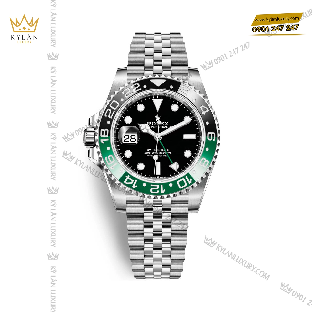 Kỳ Lân Luxury dong ho rolex gmt master ii m126720vtnr 0002 3 Đồng hồ Rolex GMT-Master II m126720vtnr-0002