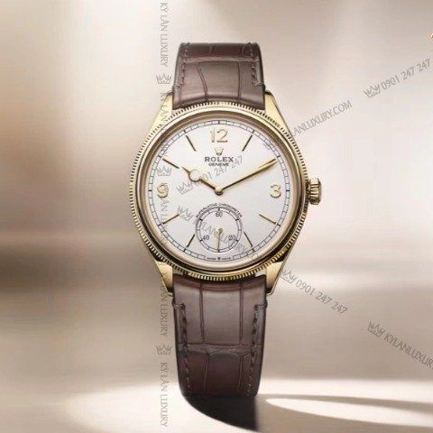 Kỳ Lân Luxury dong ho rolex perpetual 1908 m52508 0006 2 1 1 Đồng hồ Rolex Perpetual 1908 m52508-0006 mặt trắng