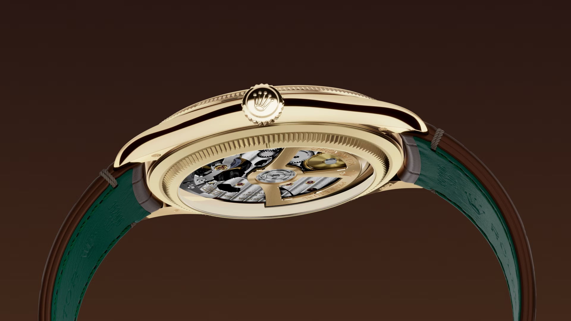 Đồng hồ Rolex Perpetual 1908 với kích thước 39 mm 