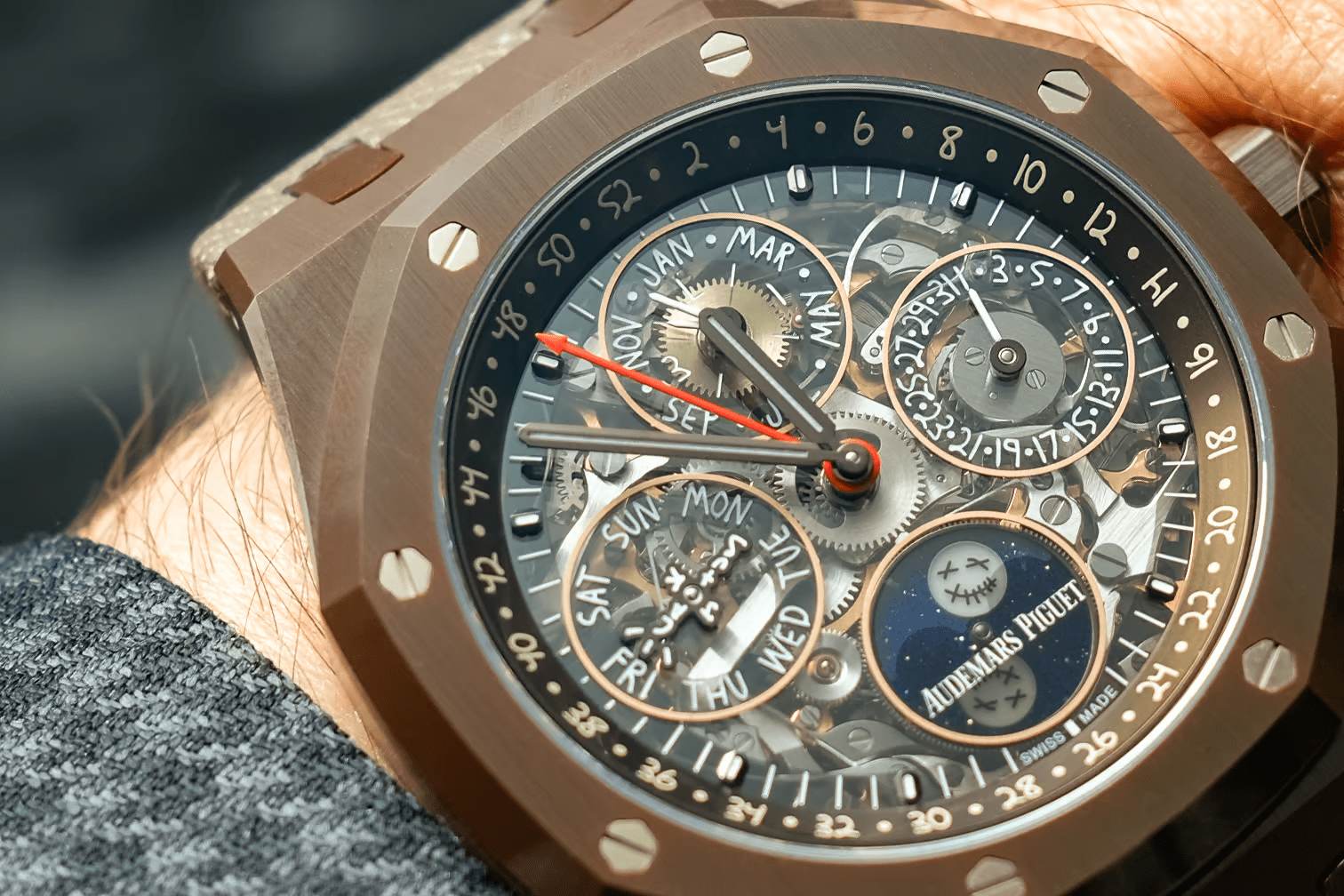 Royal Oak Perpetual Calendar Openworked Cactus Jack