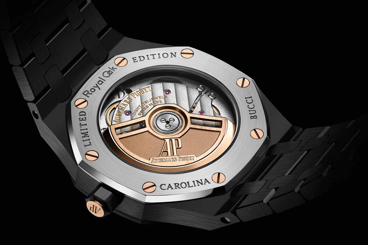 Đồng hồ Royal Oak tự lên dây cót của Carolina Bucci