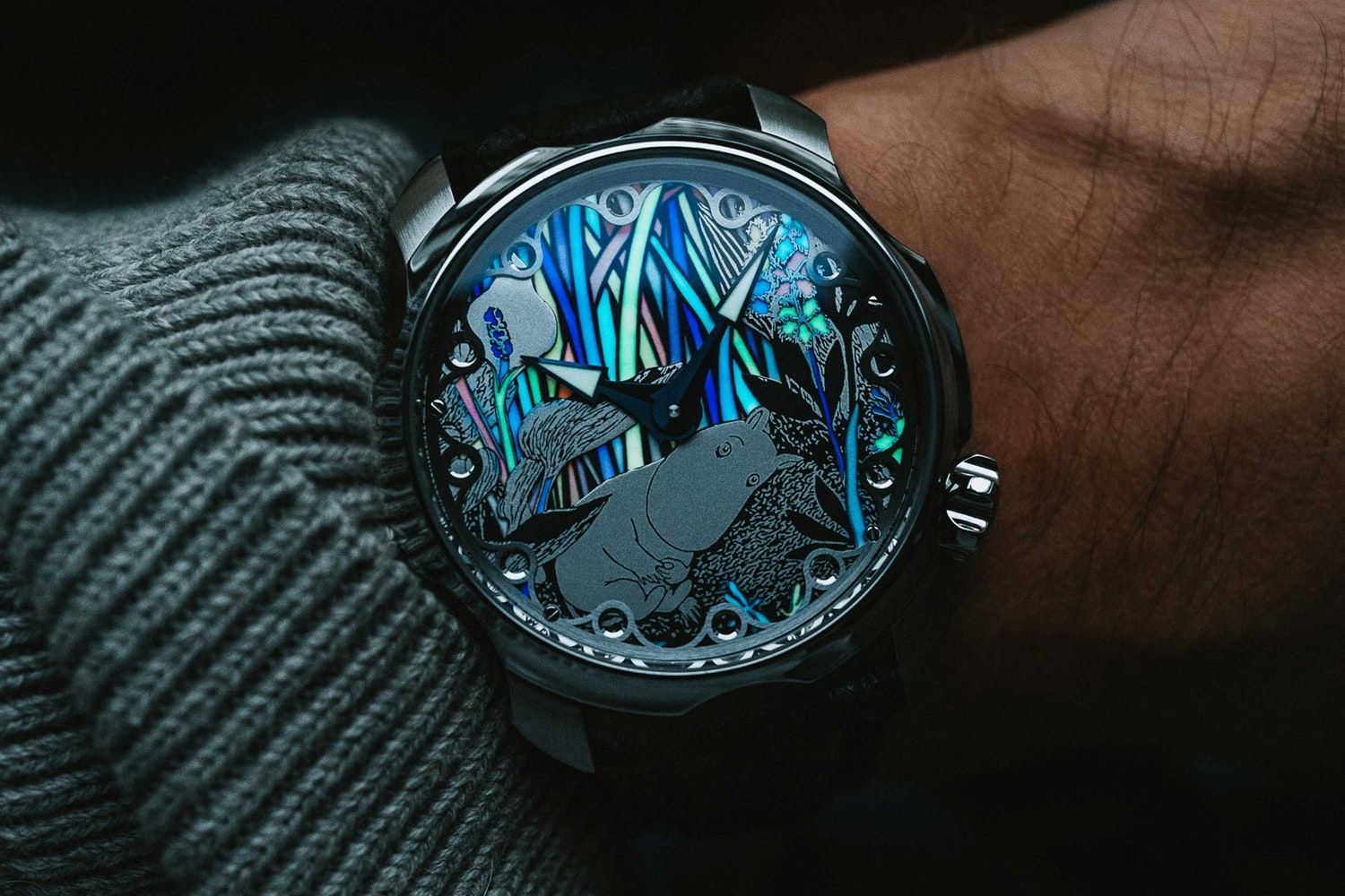 Kỳ Lân Luxury dong ho sarpaneva x moomin cuc ky song dong 1 Đồng hồ Sarpaneva X Moomin cực kỳ sống động
